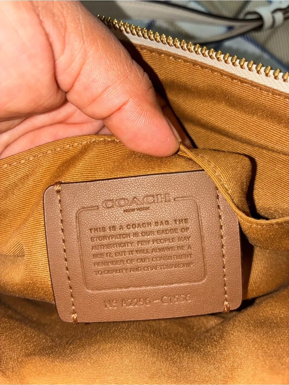 Coach compact crossbody